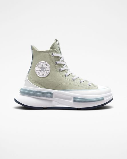 Tenis Converse Run Star Legacy CX Cano Alto Feminino Verde Oliva | PT L0T98P4